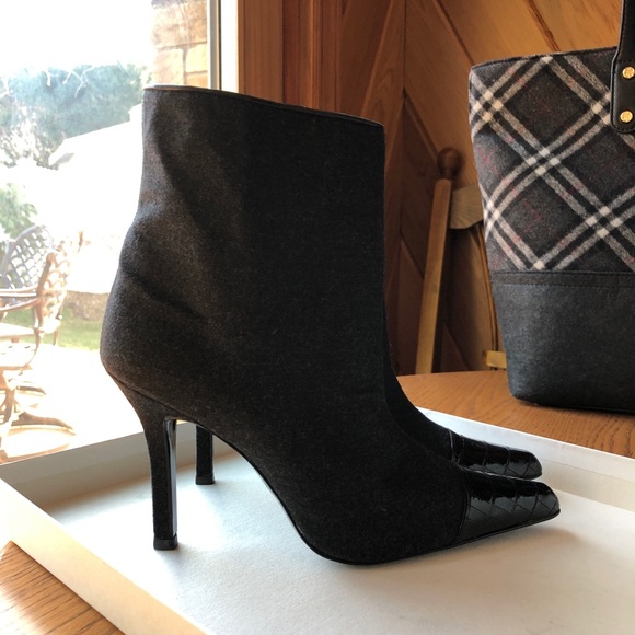 VTG Stilletto Ankle Boots, Made In Italy NWOT - Picture 4 of 7